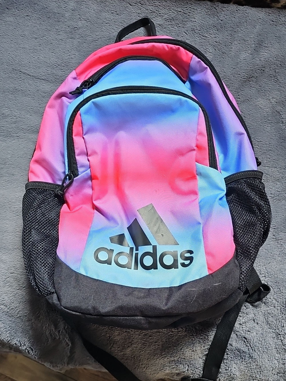 Adidas Ombre Pink Blue Backpack